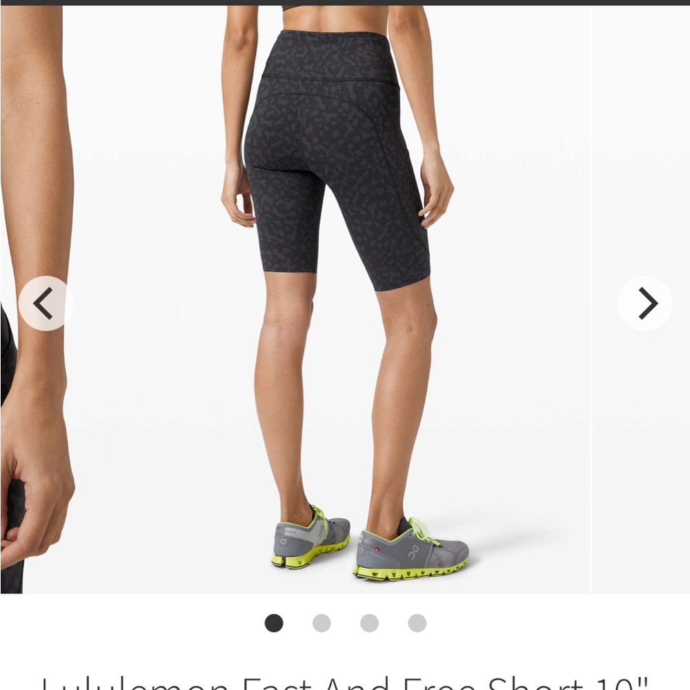 Lululemon fast and free short 10”